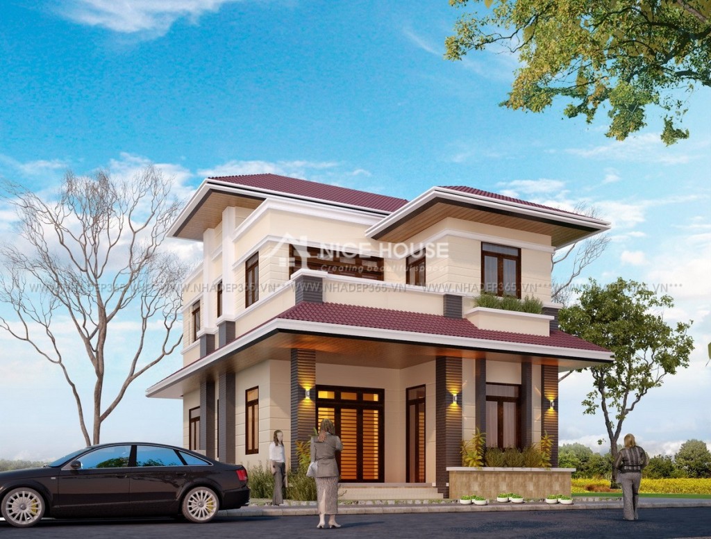 thiet-ke-biet-thu-2-tang-Ha-Tinh