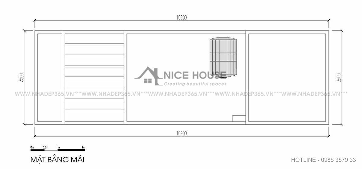 Thiết kế nhà phố 5 tầng diện tích 3,5x11m Thiết kế nhà phố 5 tầng diện tích 3,5x11m