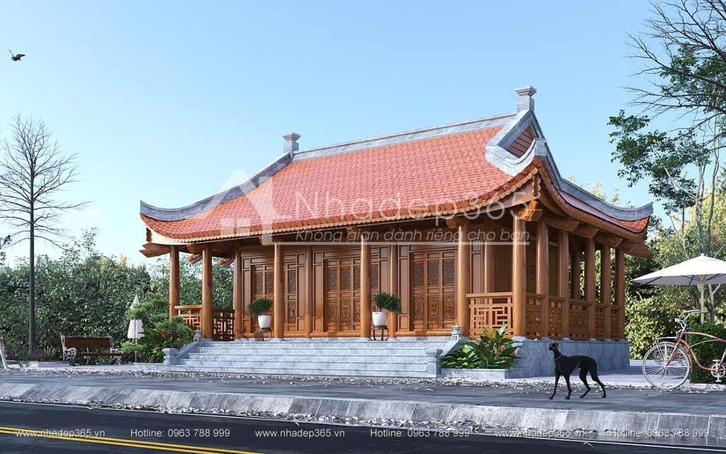 Thiết kế nhà gỗ truyền thống Việt Nam